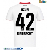 Maglie da calcio Eintracht Frankfurt Can Uzun #42 Seconda Maglia 2025-26 Manica Corta